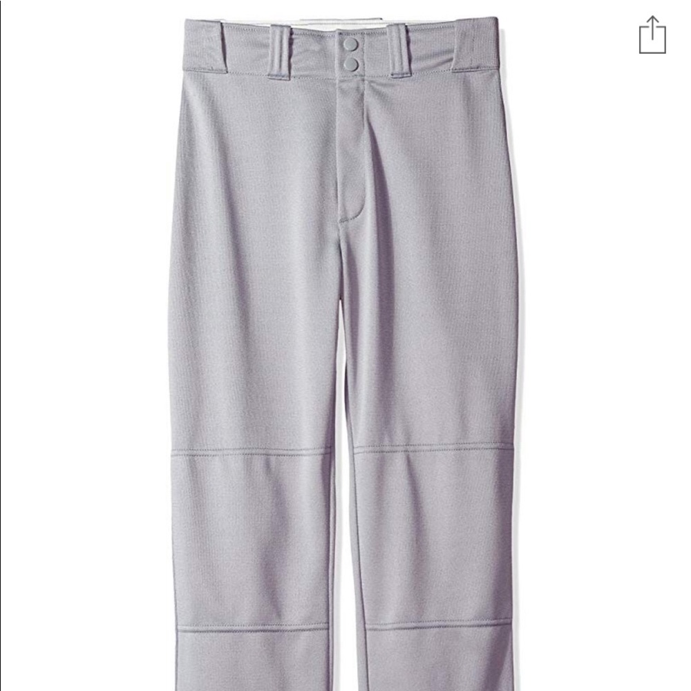 🆕 Wilson Youth Relaxed Fit Gray Baseball Pants